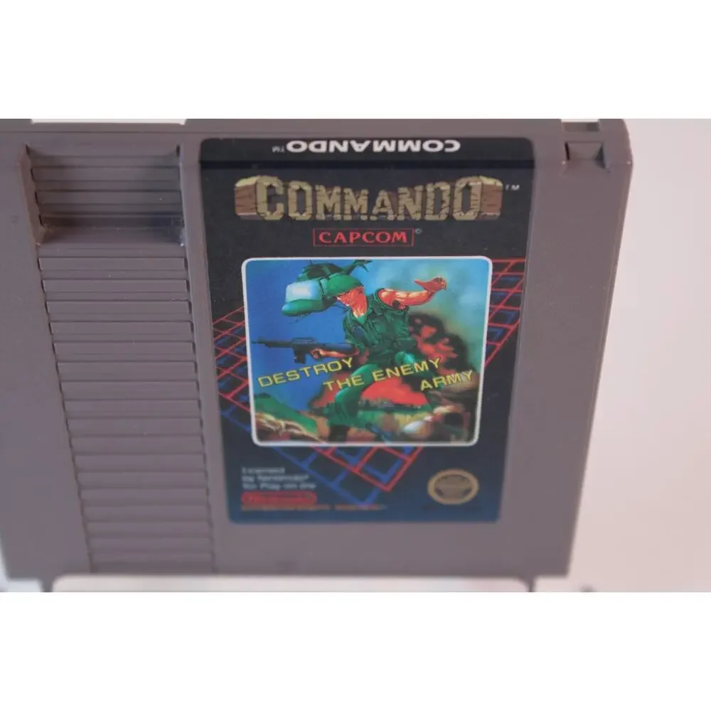 Commando (Nintendo NES) Authentic, Game Cart Only, Tested/Works
